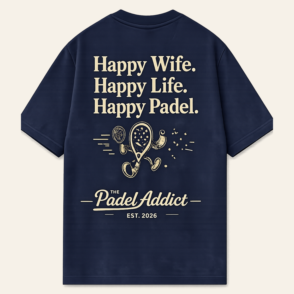Happy Wife. Happy Life. Happy Padel.