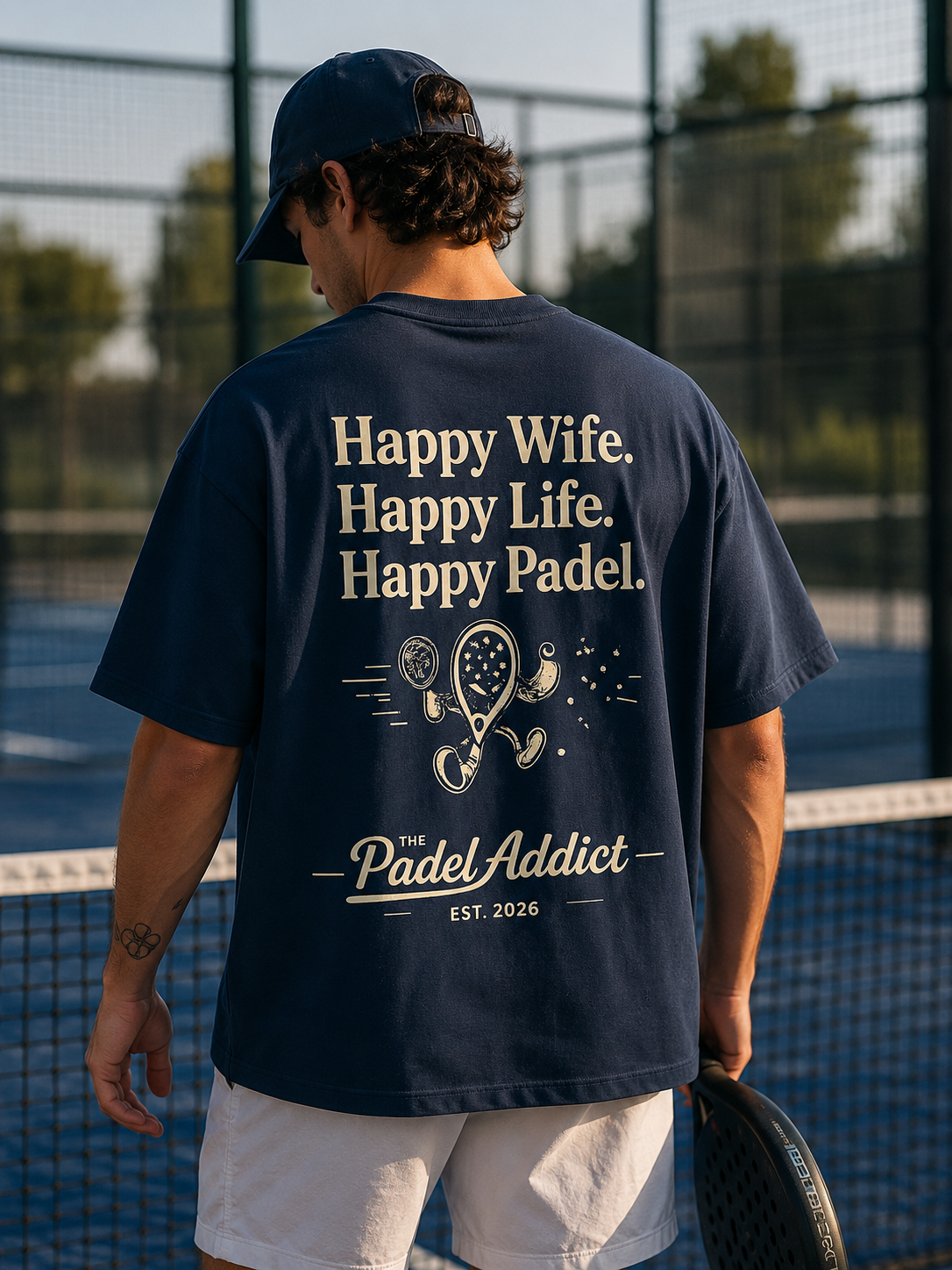 Happy Wife. Happy Life. Happy Padel.