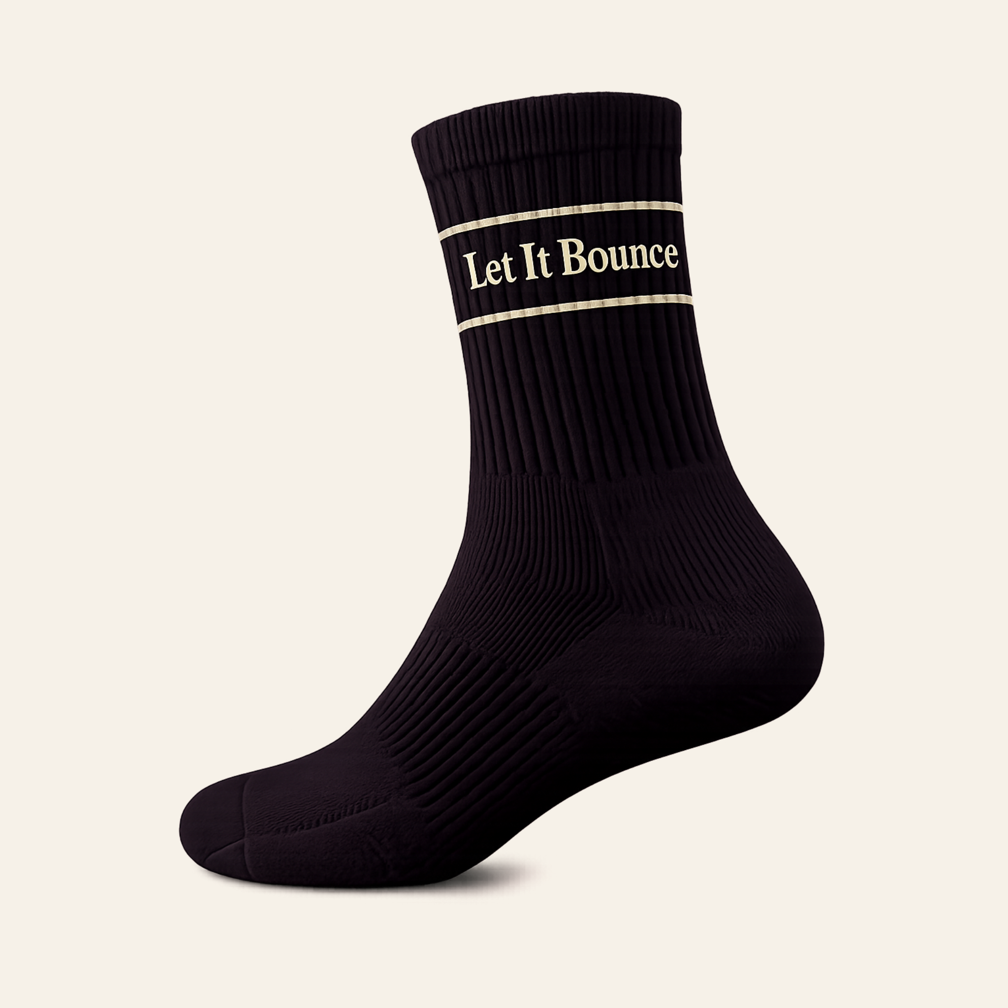 "Let It Bounce" Sock