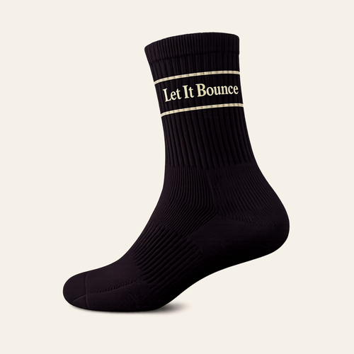 "Let It Bounce" Sock